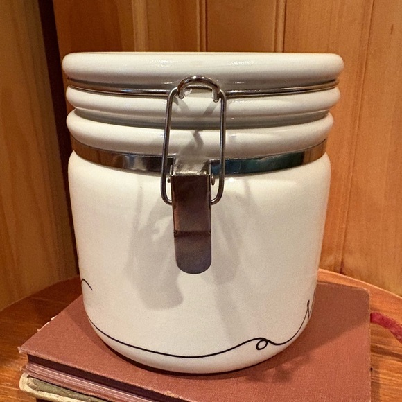 Disney Sketchbook Mickey Mouse ceramic canister 5” - Picture 2 of 10